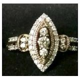 .666 TCW Diamond Ring