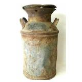 Lodge Grass Mont. Milk Can