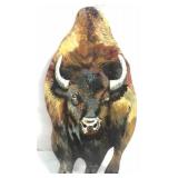 Handpainted Buffalo by Local Montana Artist