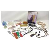 Assorted Vintage Jewelry & Other Items