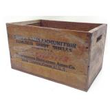 Wooden Winchester Ammunition Box