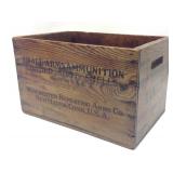 Wooden Winchester Ammunition Box