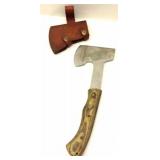Hatchet w/ Leather Sheath