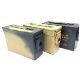 (3) Ammo Cans
