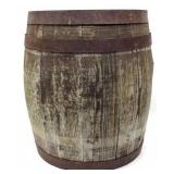 Vintage 17.5" Wood Mini Keg