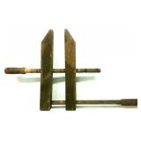 Antique Wooden Clamp