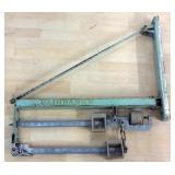 Vintage Fairbanks Wall Mounted Scale