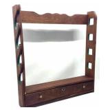 Wooden Rifle Rack