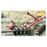 Rear Tractor PTO Fence Post Auger