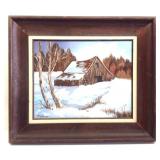Framed Original Mary Keller Oil Painting