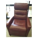 NEW Red Leather Reclining Chair