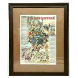 1899 Buffalo Bill Cody Calendar Print