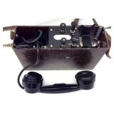 WWII Ericsson Swiss Military Field Phone