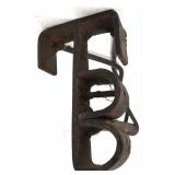 Vintage Ranch Branding Iron TB