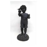 Lawn & Garden Child & Bird Statue Mold