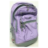 NEW Light Purple New York Rolling Back Pack