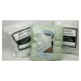 Cotton Blanket w/ (8) Decorative Pillow Inserts