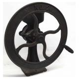 Antique Cast Iron Wheel Coffee Grinder No. 2