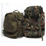 Multi Purpose Outdoor Packs Camo & Forest