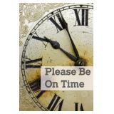 PLEASE DO NOT PICK UP YOUR ITEMS LATE!!!!!