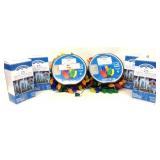 (2) Rolls Multicolored & (4) Boxes Icicle Lights