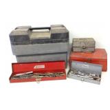 (5) Tool Boxes w/ Misc. Tools