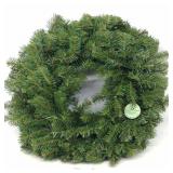 NEW Pre-lit Pine Wreath