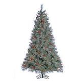 7ft Lightly Flocked Wyoming Fir Tree