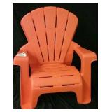 Little Tikes- Orange Lawn Chair (Plastic)