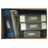 Lot Of 8 Two Inch Binders