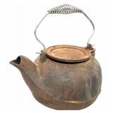 Vintage Cast Iron Stovetop Kettle