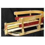 Torpedo Wooden Snow Sled