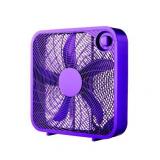 New Purple 20" Box Fan