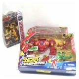 Brand New Superhero Mashers and Transformer