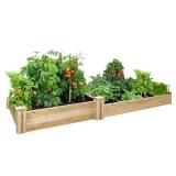 Greenes Fence Company-Cedar Raised Garden Kit