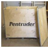 2 Sizes of Shipping Crates With Pallet Bottoms