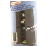 Sterilite 4 Shelf Cabinet