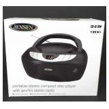 Jensen  Portable CD/am Fm Radio