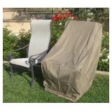 Tan Formosa High Back Chair Covers (27"x30"x42")