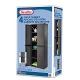 Sterilite 4 Shelf Cabinet
