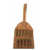 Leather Belt Holster w/ 221 REM Ammo