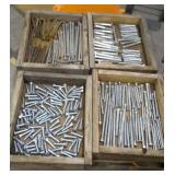 Pallet of Hardware Bolts (Assorted Sizes)