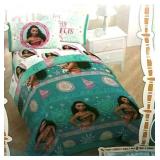 Moana Twin 4 Piece bed Set with Tote