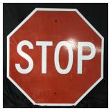 Metal "STOP" Traffic Sign