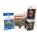 (2) Snowflurry Projectors, Icicle Lights & Outlet