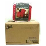 Canning Jars & Red Recliner Slip Cover