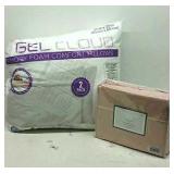 GEl Cloud Pillows & Queen Sheet Set