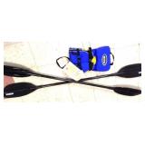 Brand New Infant Life Vest and 2 Paddles