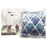 Brand New Decorative Pillows and Window Panels
