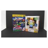 Holiday Minion Carl & Star Shower Laser Show